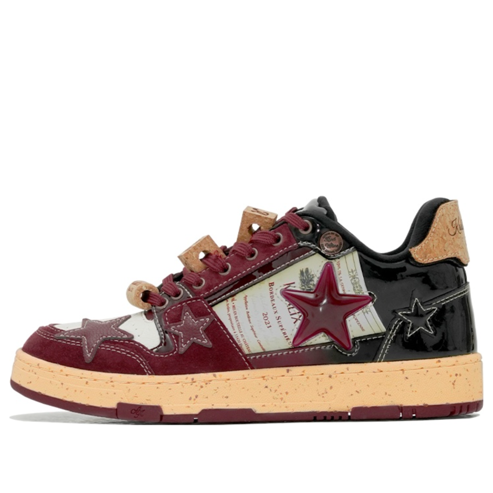 KAALIXTO Skateboarding Low 'Red Wine' KSH231111