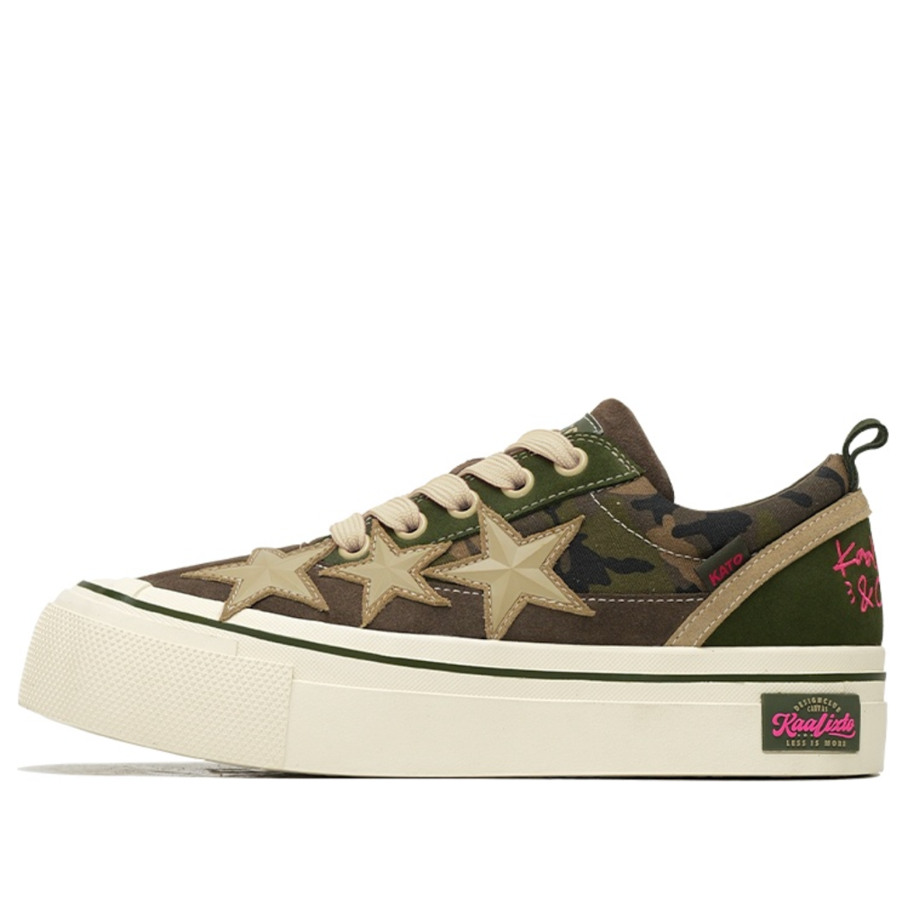 KAALIXTO Skateboarding Canvas Low 'Camouflage' KSH231113
