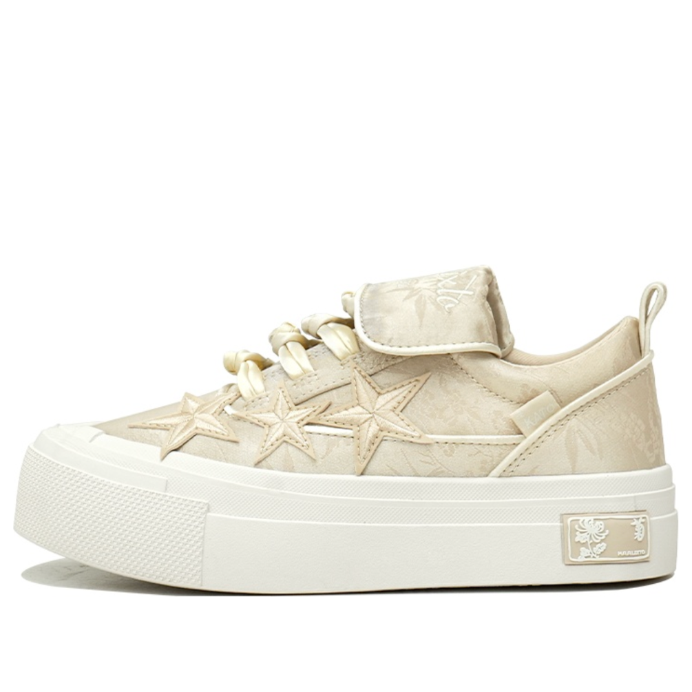 KAALIXTO Skateboarding Canvas Low 'Cream' KSH240513