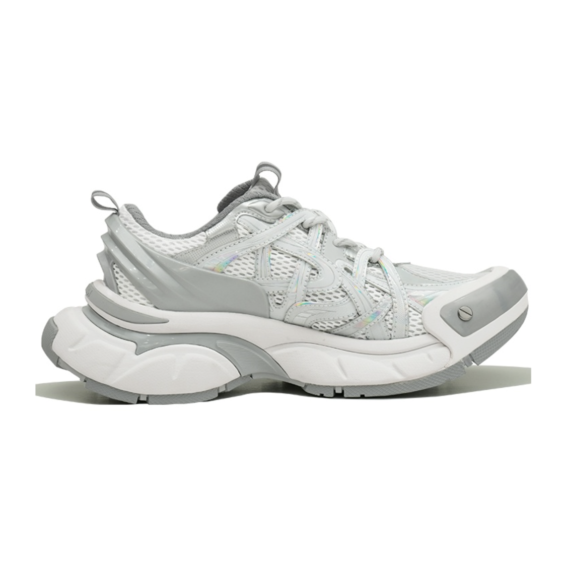 KAALIXTO Chunky 'Silver White' KSH240612