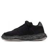 Maison MIHARA YASUHIRO Wayne Brushed Suede Low 'Black' A09FW715-BLACK