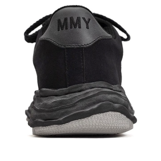 Maison MIHARA YASUHIRO Wayne Brushed Suede Low 'Black' A09FW715-BLACK