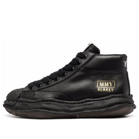 Maison MIHARA YASUHIRO BLAKEY OG Sole Leather High-top 'Black' A06FW701-BLACK