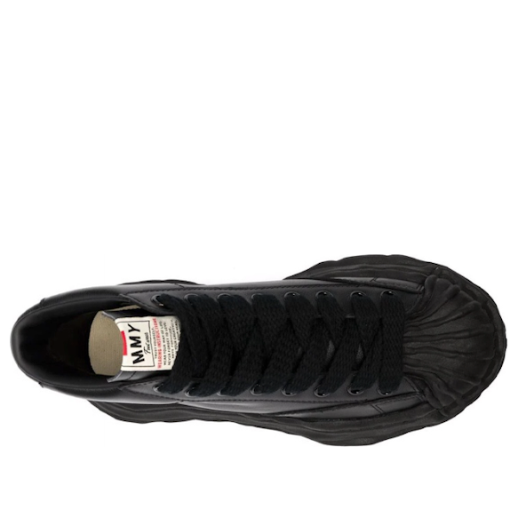 Maison MIHARA YASUHIRO BLAKEY OG Sole Leather High-top 'Black' A06FW701-BLACK