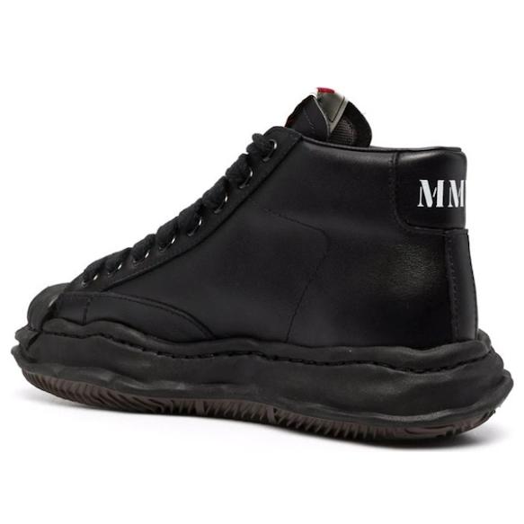 Maison MIHARA YASUHIRO BLAKEY OG Sole Leather High-top 'Black' A06FW701-BLACK