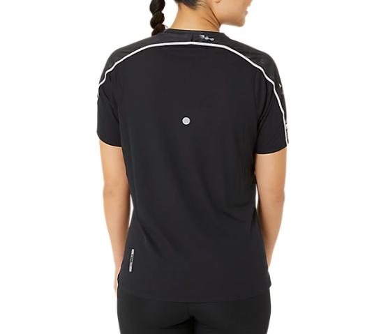(WMNS) ASICS ROAD LITE-SHOW T-Shirt 'Black' 2012D073-002
