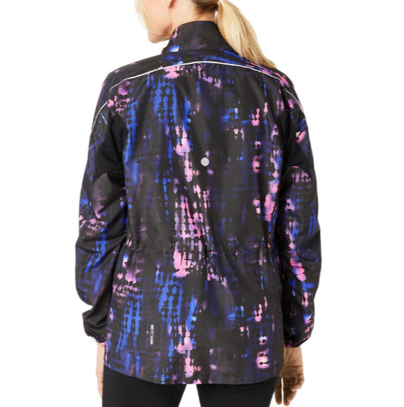 (WMNS) ASICS ROAD LITE-SHOW Jacket 'Black Magenta' 2012D079-001