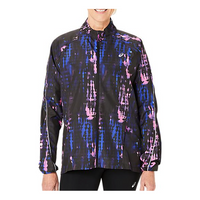 (WMNS) ASICS ROAD LITE-SHOW Jacket 'Black Magenta' 2012D079-001