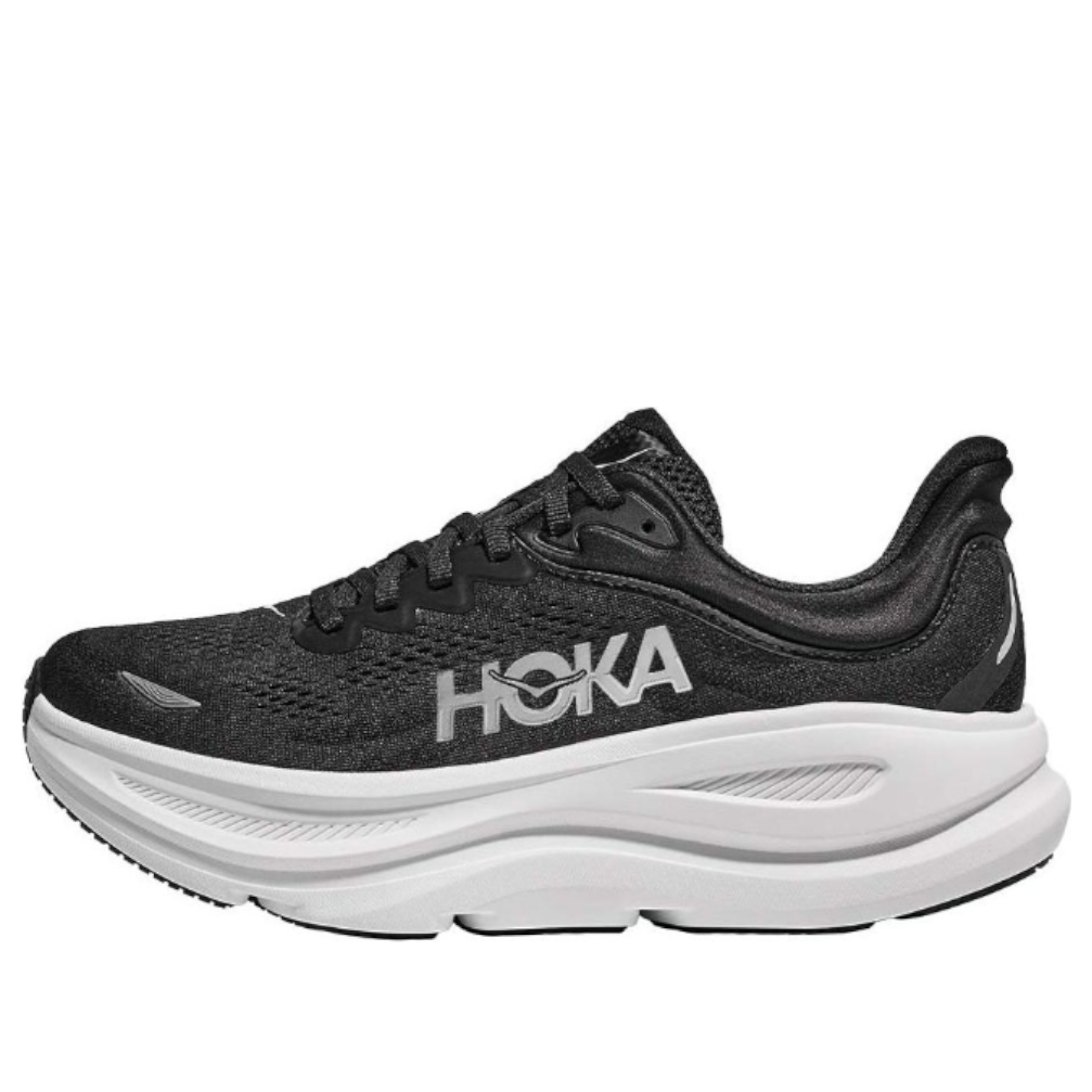 HOKA ONE ONE Bondi 9 Wide 'Black White' 1162013-BWHT