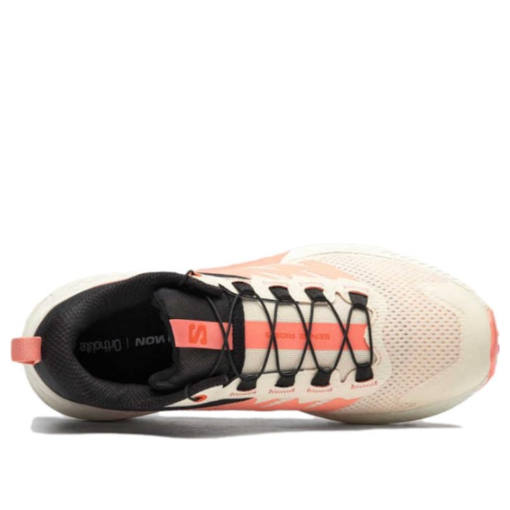(WMNS) Salomon Sense Ride 5 'Cream White Orange' 478087