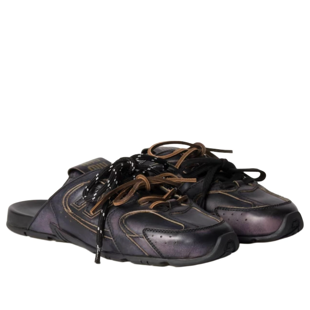 (WMNS) New Balance x Miu Miu 530 SL Mule 'Black' 5E333E-3G48-F0002