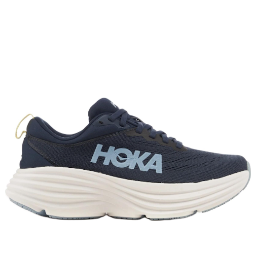 (WMNS) HOKA ONE ONE Bondi 8 'Varsity Navy White' 1127952-VYN