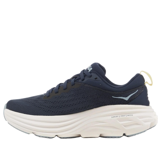 (WMNS) HOKA ONE ONE Bondi 8 'Varsity Navy White' 1127952-VYN