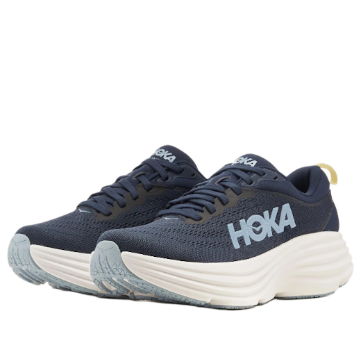 (WMNS) HOKA ONE ONE Bondi 8 'Varsity Navy White' 1127952-VYN