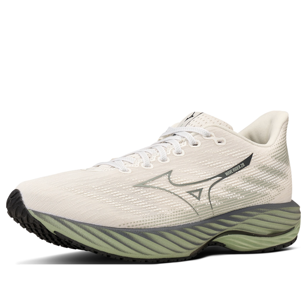 Mizuno Wave Rider 28 'Cream Matcha Green' J1GC240560