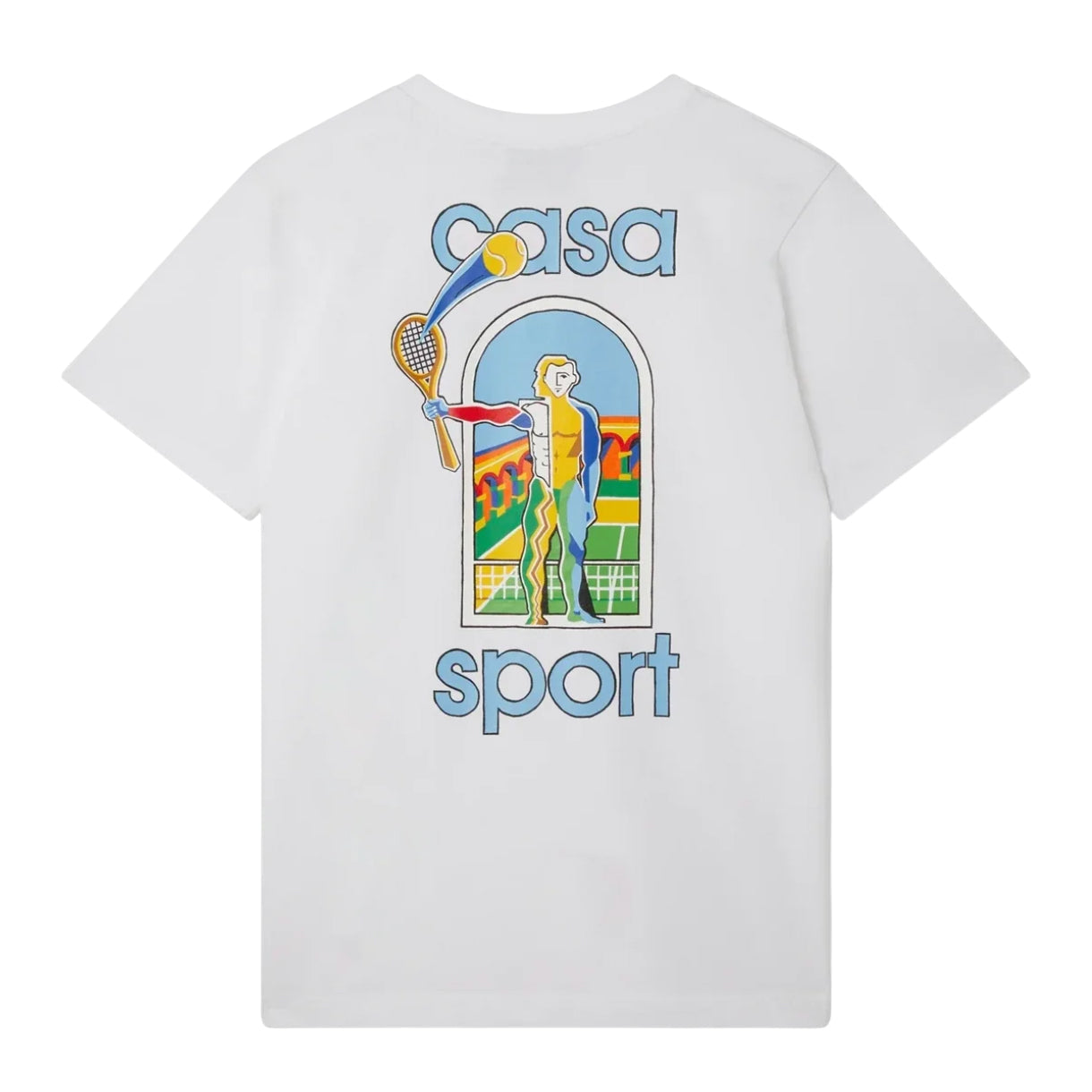Casablanca Le Jeu Colore T-Shirt 'White' MS24-JTS-001-01