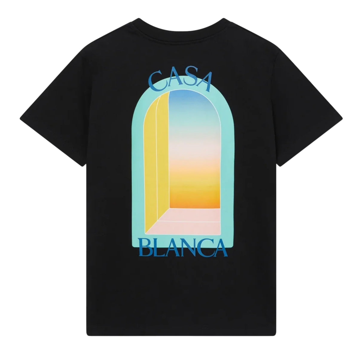 Casablanca L'Arc Colore Printed T-Shirt 'Black' MPF24-JTS-001-10
