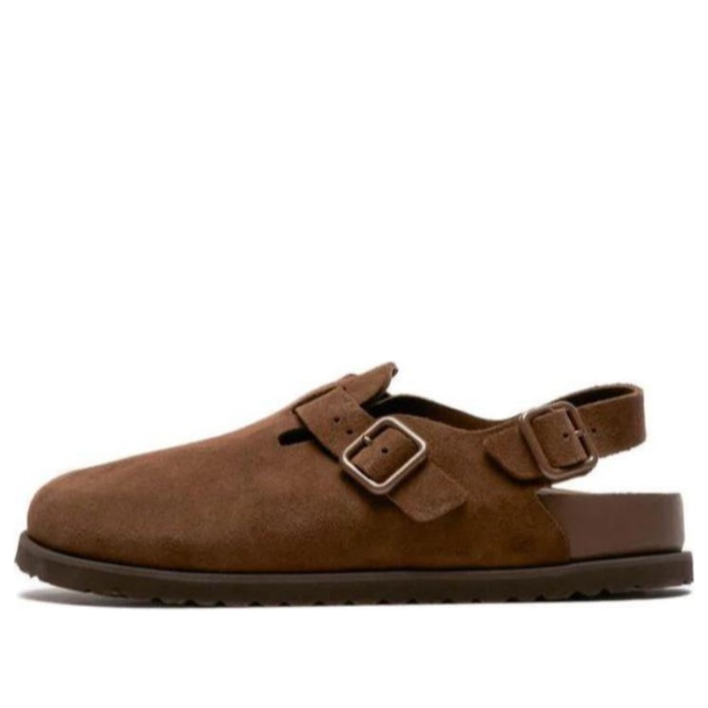 Birkenstock 1774 IV Tokio Suede Sandals 'Carafe Brown' 1026376