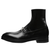 Gucci Horsebit Ankle Boots 'Black' 823583-AAEAK-1000