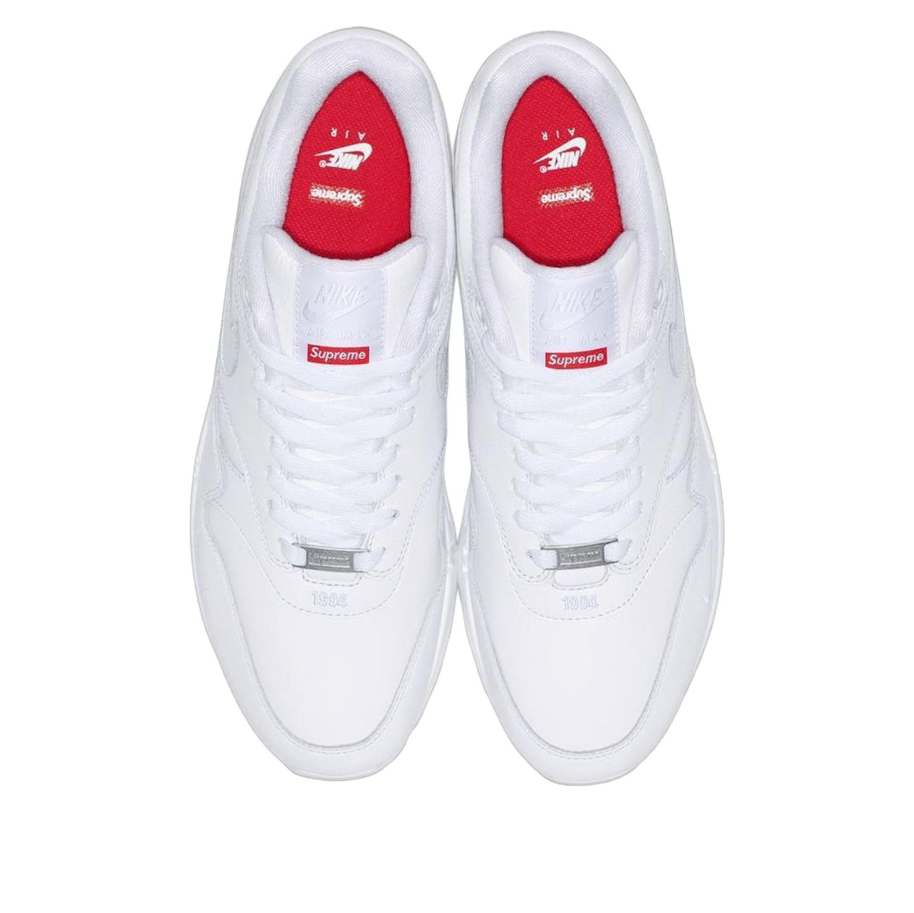Nike x Supreme Air Max 1 ‘87 'Triple White' HF8813-100
