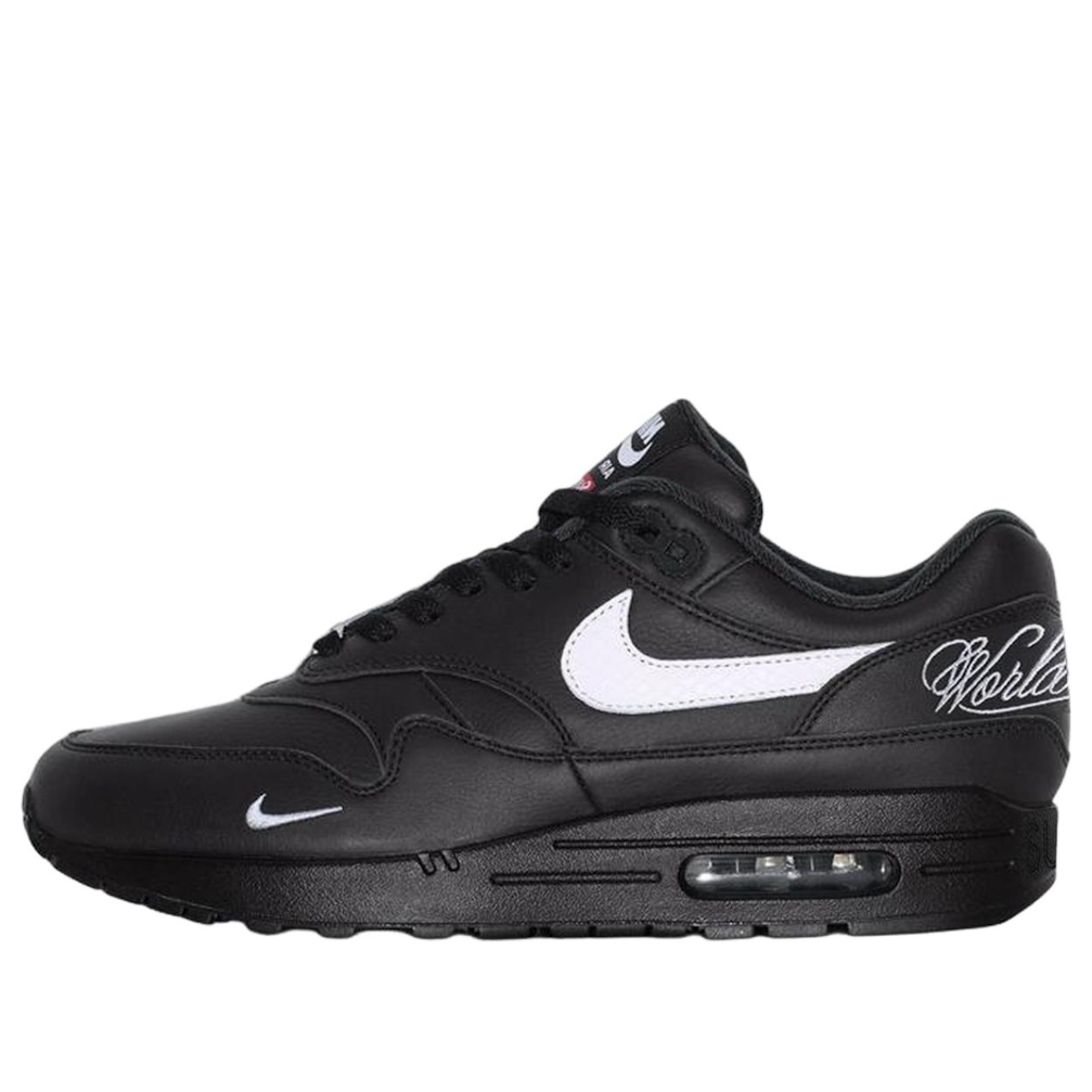 Nike x Supreme Air Max 1 ‘87 'Black White' HF8813-001