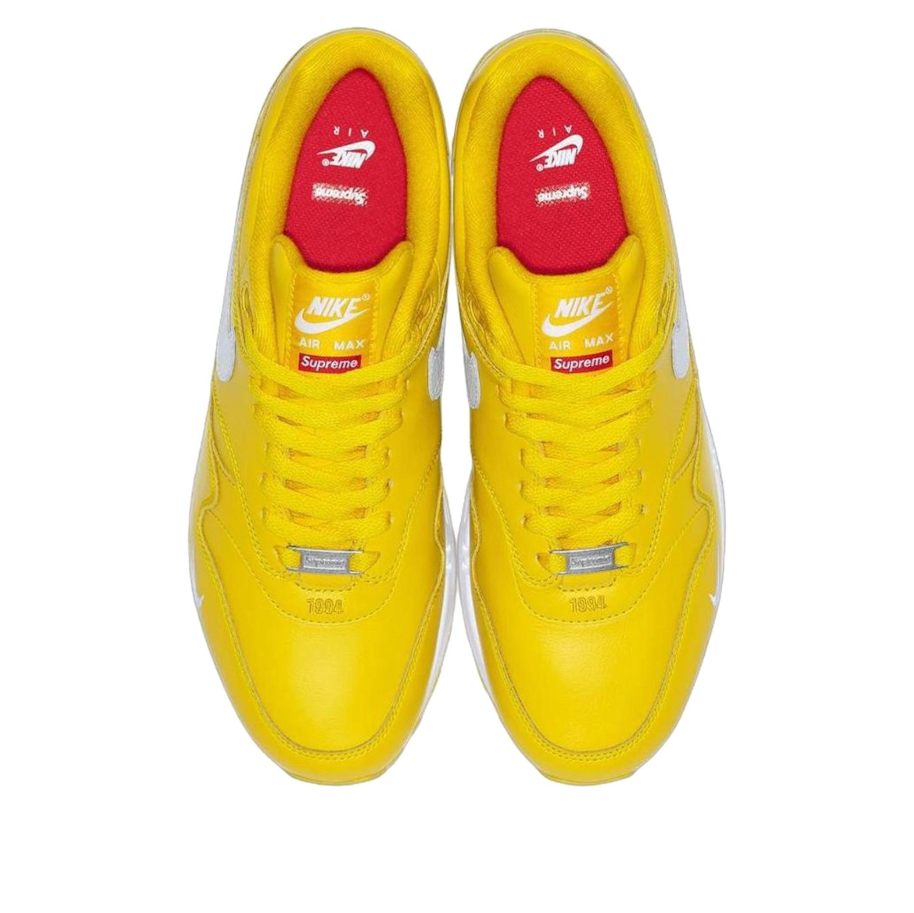 Nike x Supreme Air Max 1 ‘87 'Speed Yellow' HF8813-700