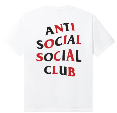 ANTI SOCIAL SOCIAL CLUB Enrolled T-Shirt 'White' 0657-100000103ET-WHIT
