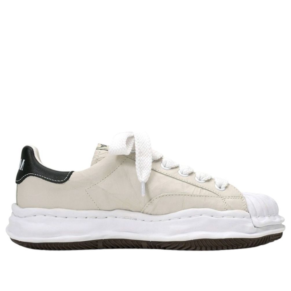 Maison MIHARA YASUHIRO Blakey Low Original Shell Toe Suede 'White' A08FW711-WHITE