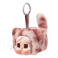 Pop Mart CryBaby Wild but Cutie Vinyl Plush Pendant 'Pink Cutie' PPMT-2505-0012-859929261