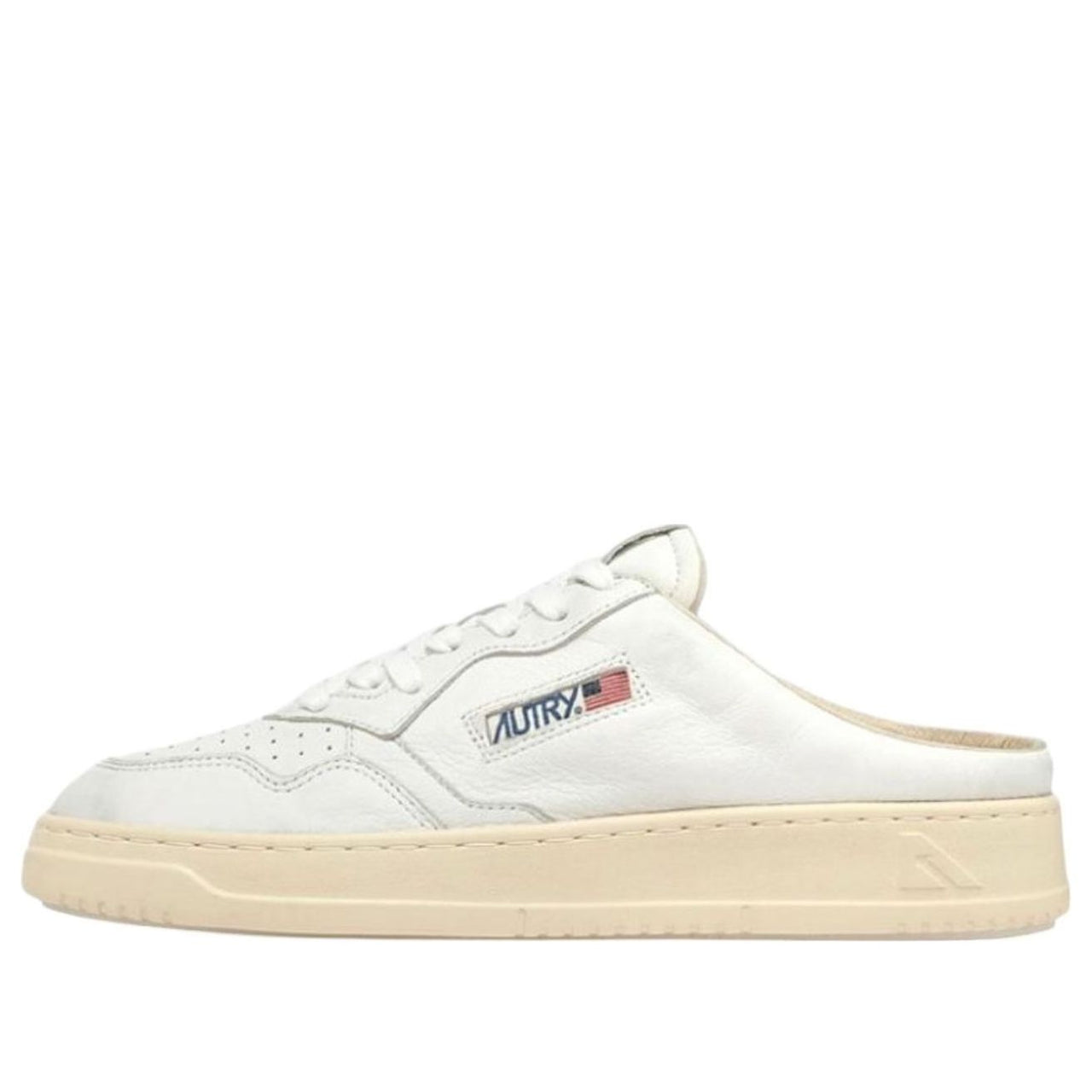 (WMNS) AUTRY MEDALIST MULE SNEAKERS 'WHITE NAPA LEATHER' MULW-GG04
