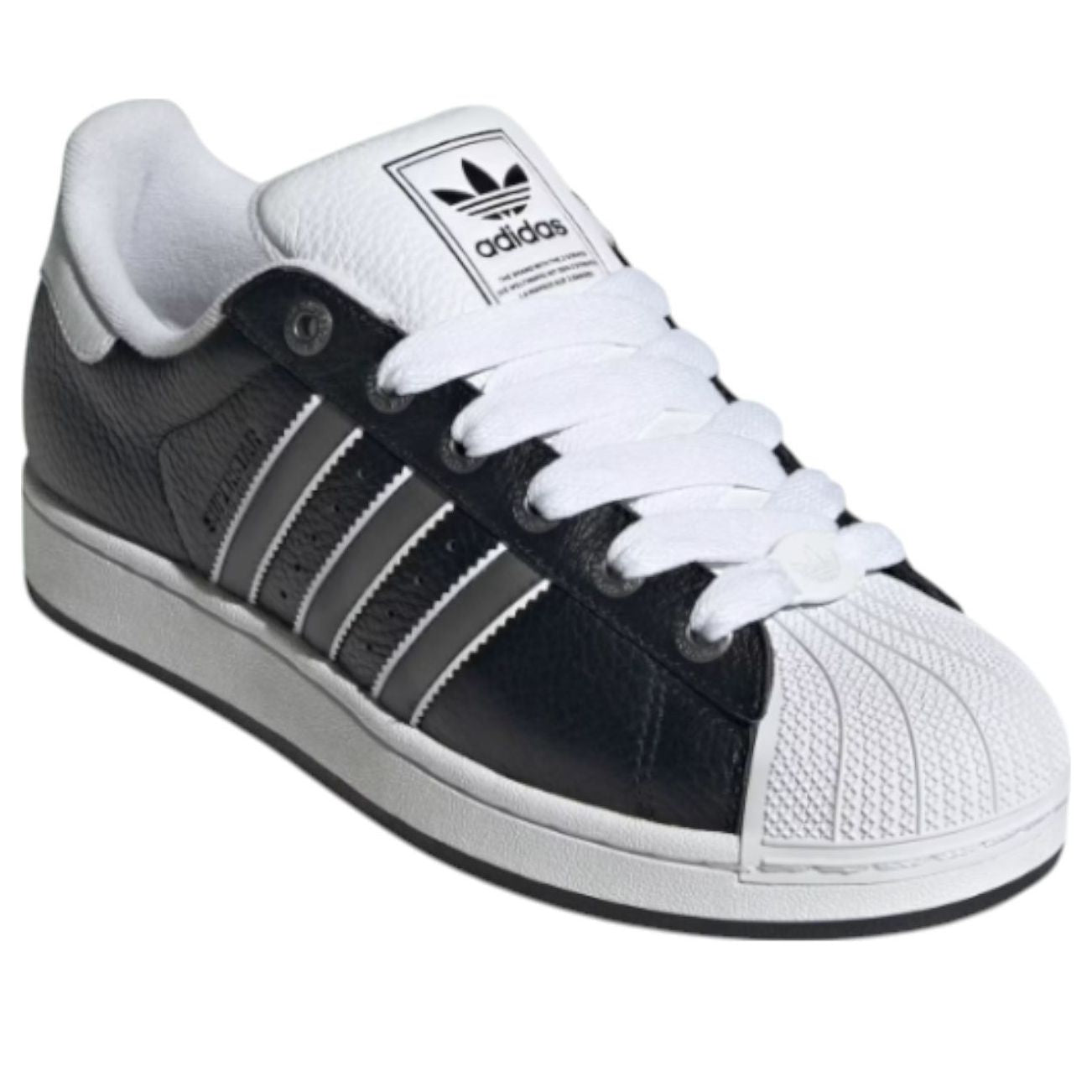 adidas Superstar II 'Core Black White Matte Silver' JQ3209