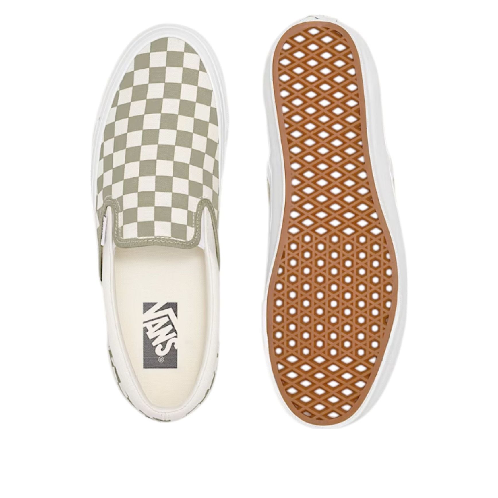 Vans Classic Slip-On 98 LX Checkerboard 'Eucalyptus' VN000D5AEQB