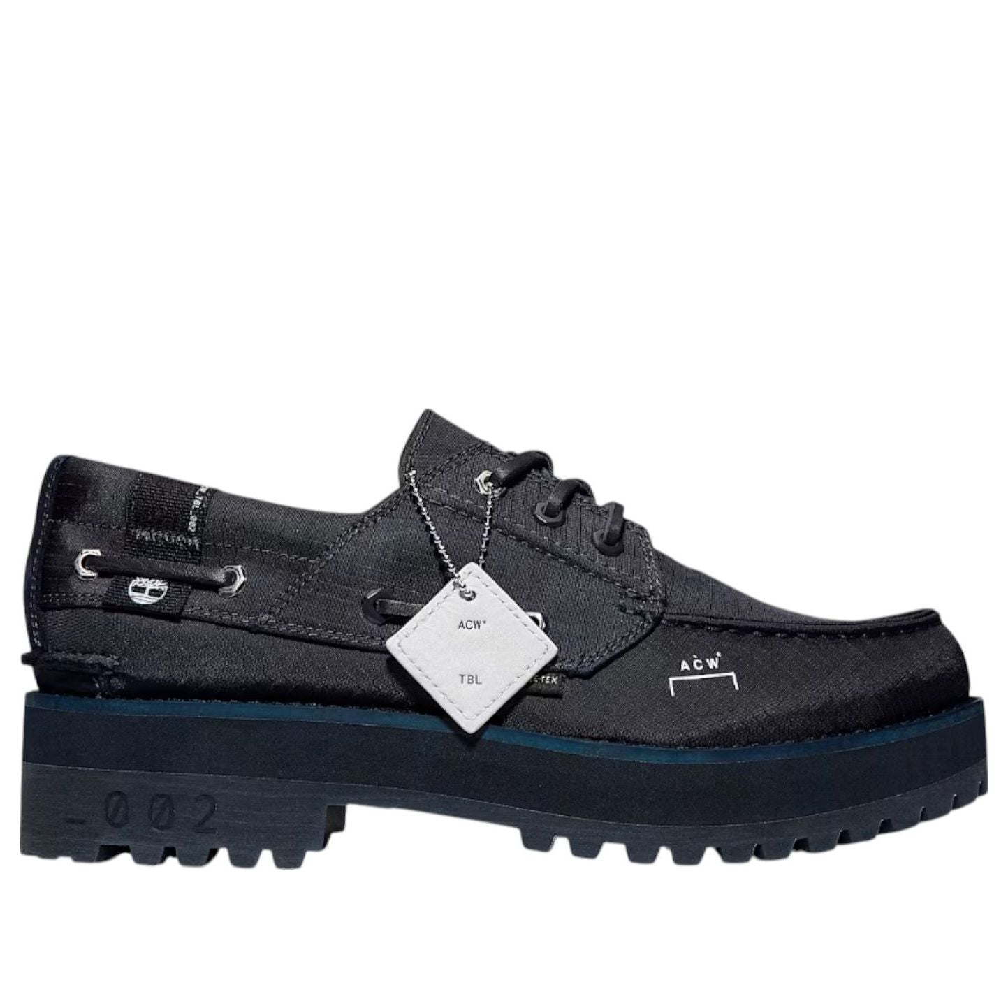 Timberland x A-Cold-Wall 3-Eye Boat Wide 'Black' TB0A66W7001