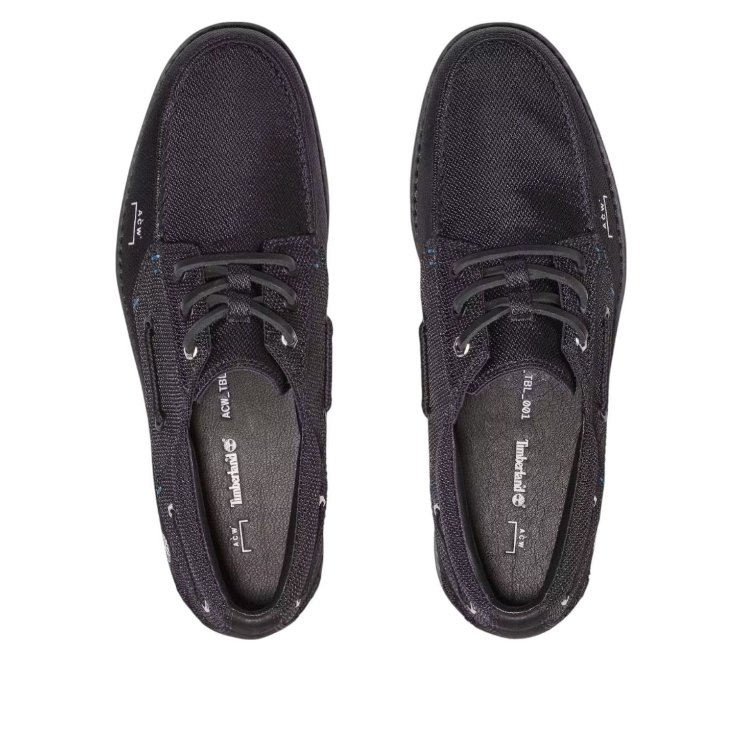 Timberland x A-Cold-Wall 3-Eye Boat Wide 'Black' TB0A66W7001