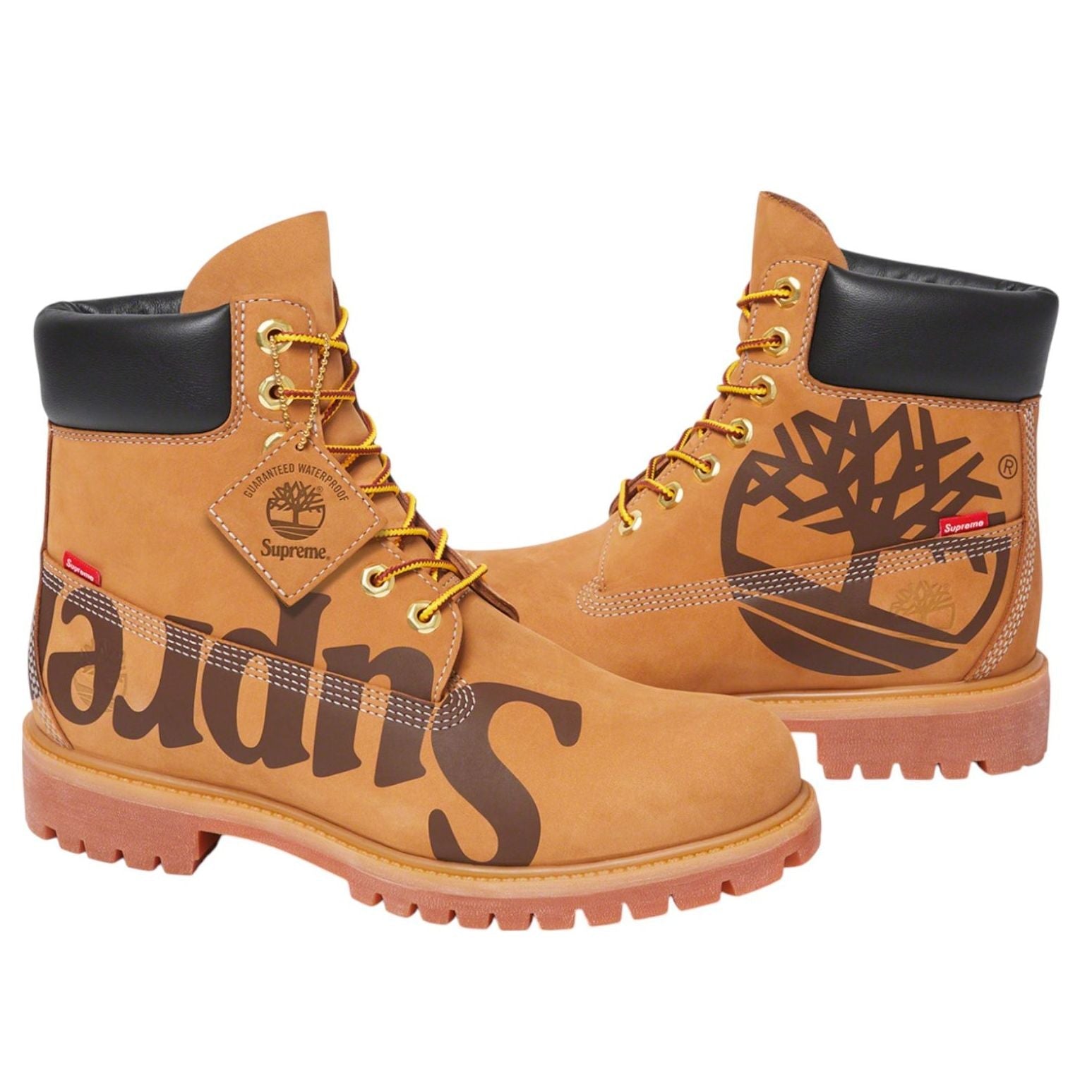 Timberland x Supreme 6 Inch Premium Waterproof Boot Big Logo 'Wheat' TB0A2MT2-231