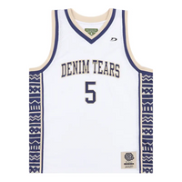 Denim Tears Game Jersey 'White' SS25TKJ00324