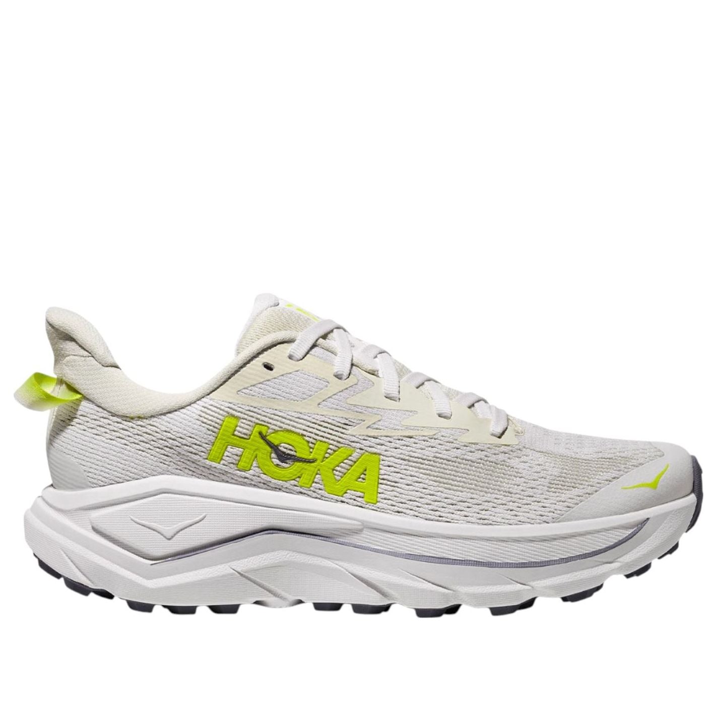 (WMNS) HOKA ONE ONE Challenger 8 'White Neon Citrus' 1168717-WNH