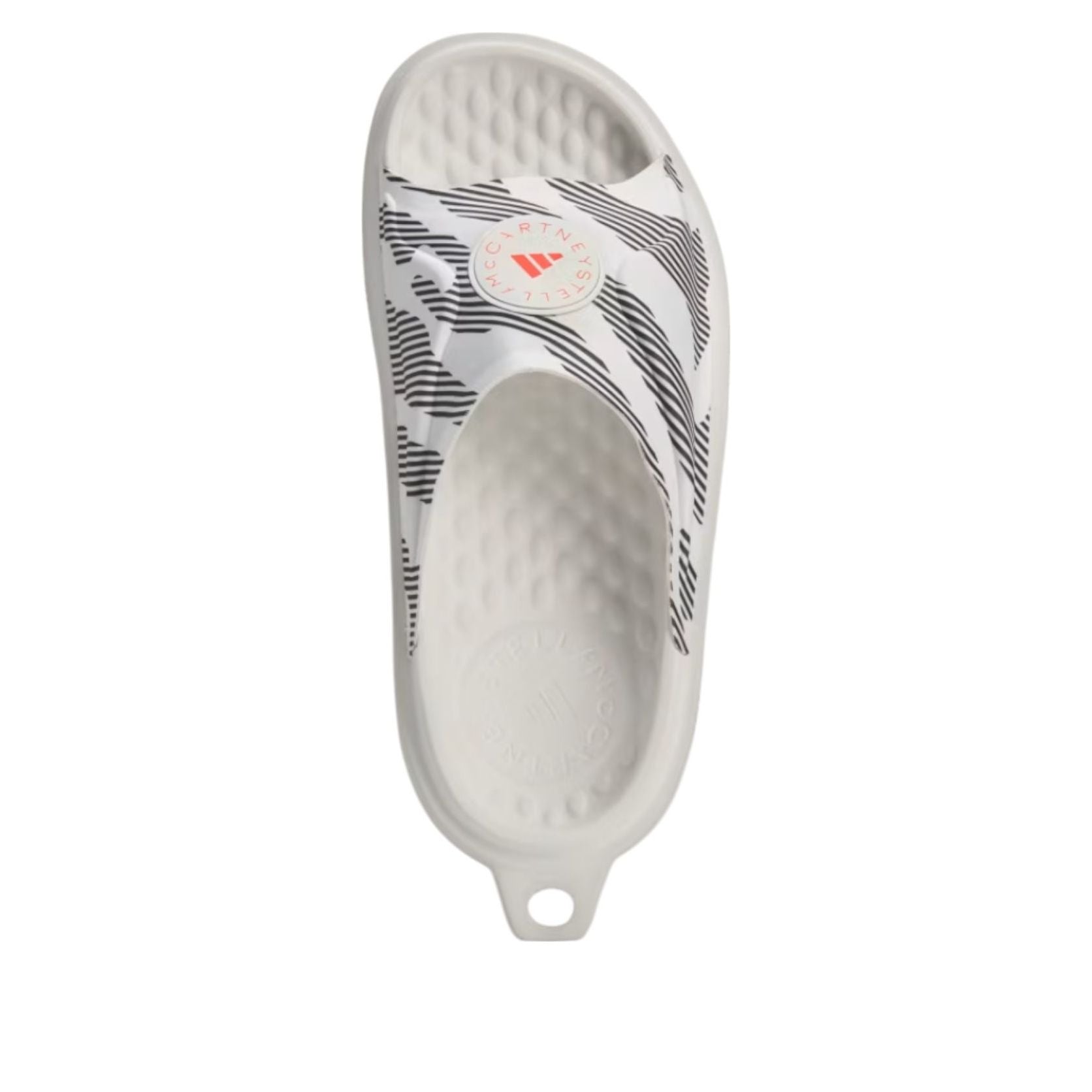 (WMNS) adidas x Stella McCartney Slide Asia Sizing 'White Black' IE8769