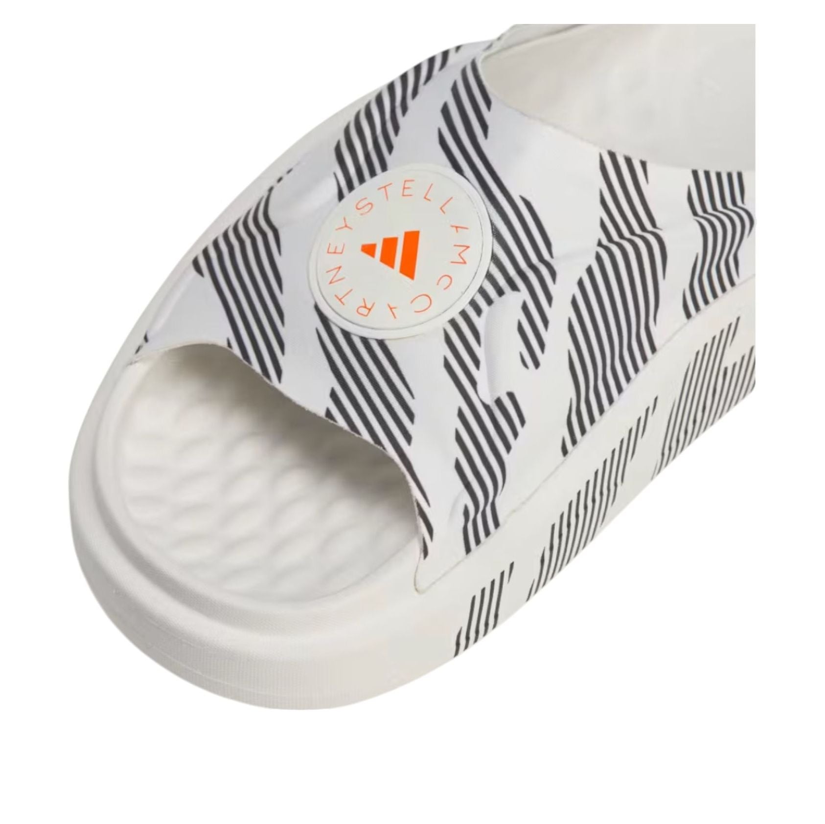 (WMNS) adidas x Stella McCartney Slide Asia Sizing 'White Black' IE8769