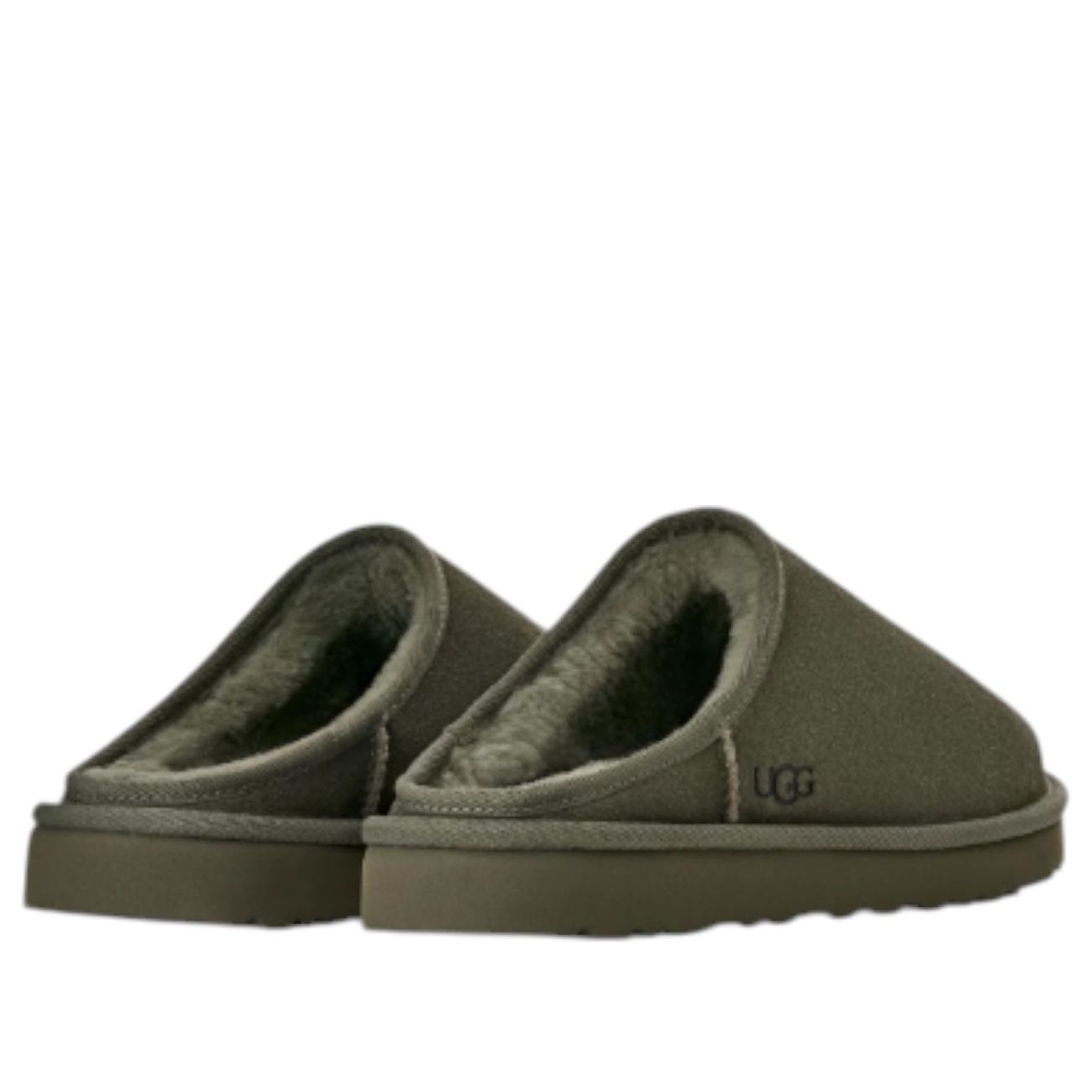 UGG Classic Slip-On Slippers 'Woodland Green' 1129290-WLN