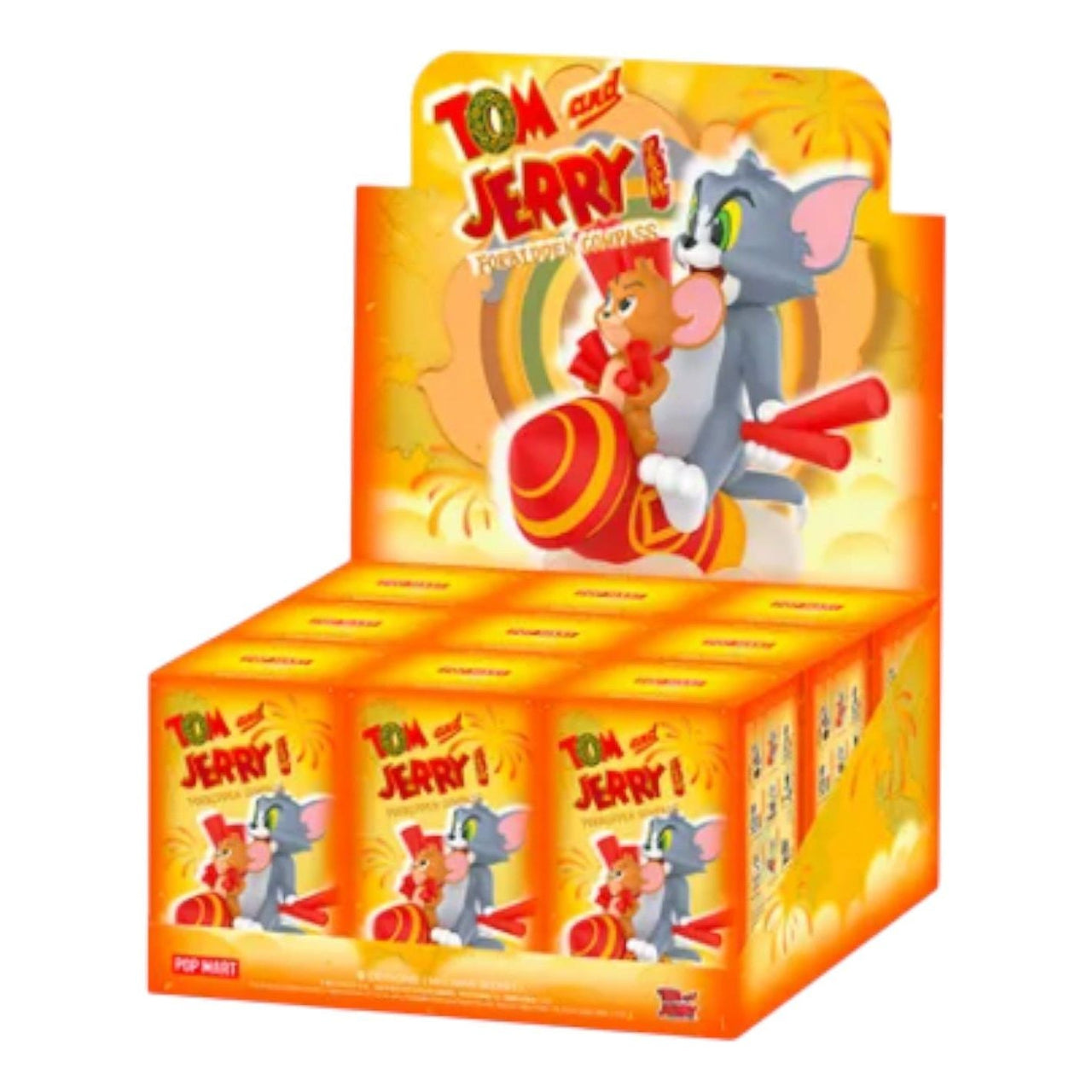 Pop Mart Tom & Jerry Forbidden Compass Figures Sealed Case (9 Blind Boxes) PPMT-2505-0026