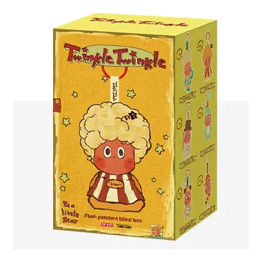 Pop Mart Twinkle Twinkle Be a Little Star  Plush Pendant Sealed Case (1 Blind Box) PPMT-2504-0015-1B