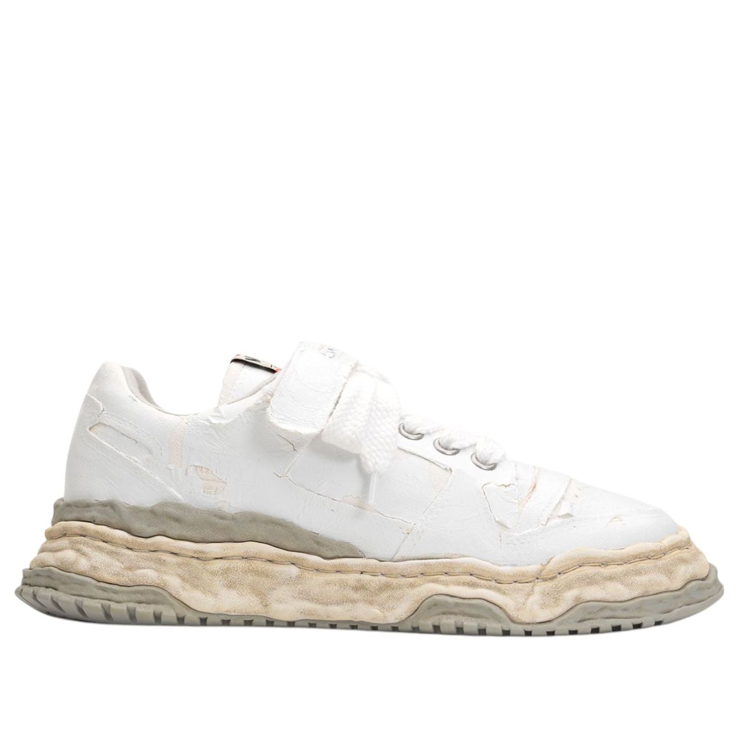 Maison MIHARA YASUHIRO x  KEITH OG Sole Film Attached Canvas Low-top 'White' A15FW711-WHITE