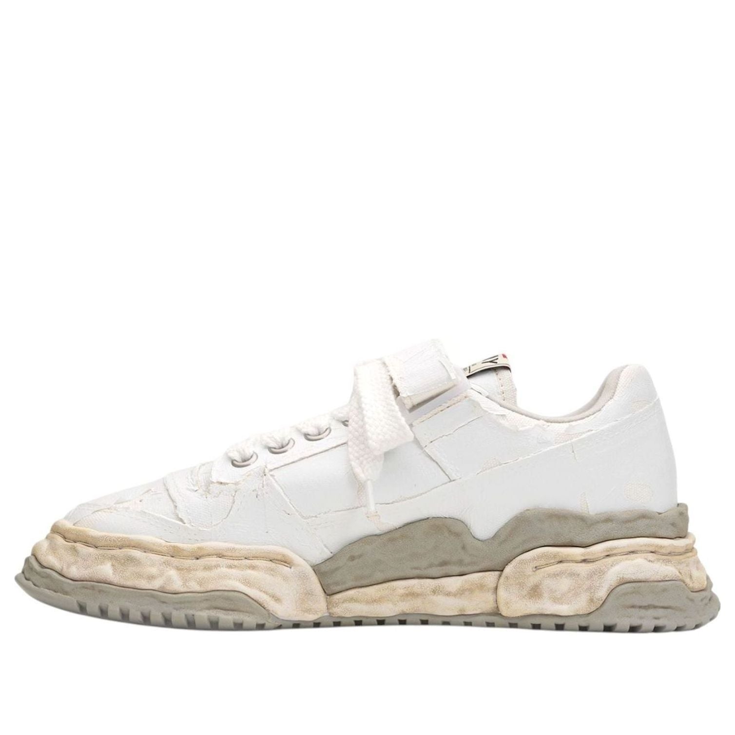 Maison MIHARA YASUHIRO x  KEITH OG Sole Film Attached Canvas Low-top 'White' A15FW711-WHITE