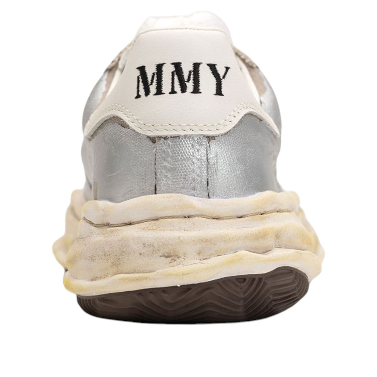 Maison MIHARA YASUHIRO BLAKEY OG Sole Film Attached Canvas Low 'Silver' A15FW727-SILVER