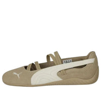 (WMNS) PUMA Speedcat Ballet 'Suede Tan Warm White' 406758-01