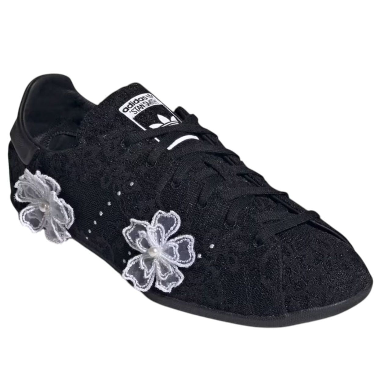 (WMNS) adidas x atmos pink Stan Smith Lo Pro 'Core Black' JR4475