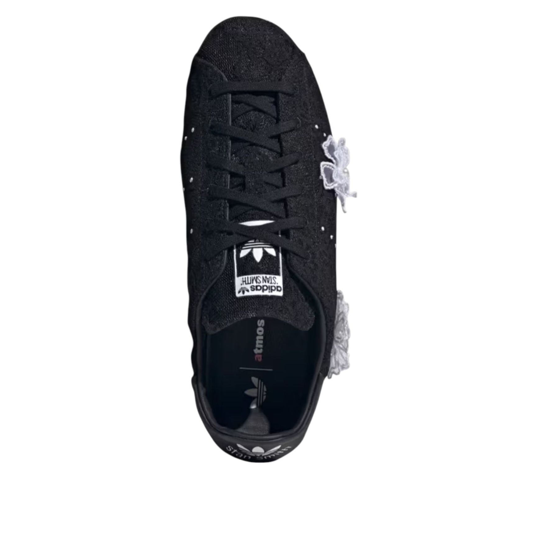 (WMNS) adidas x atmos pink Stan Smith Lo Pro 'Core Black' JR4475