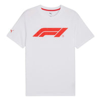 PUMA F1 Essentials Logo T-Shirt 'White' 633264-02