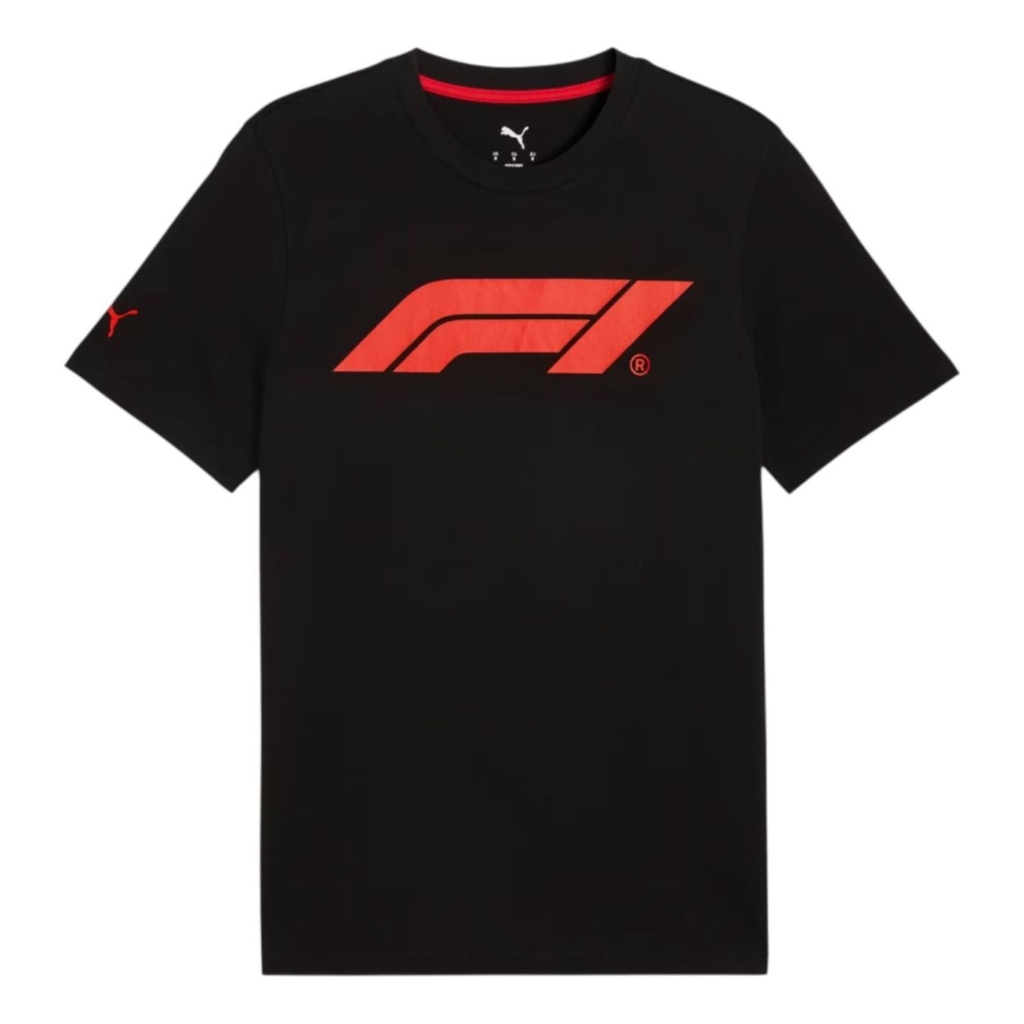 PUMA F1 Essentials Logo T-Shirt Regular Fit 'Black' 633264-01